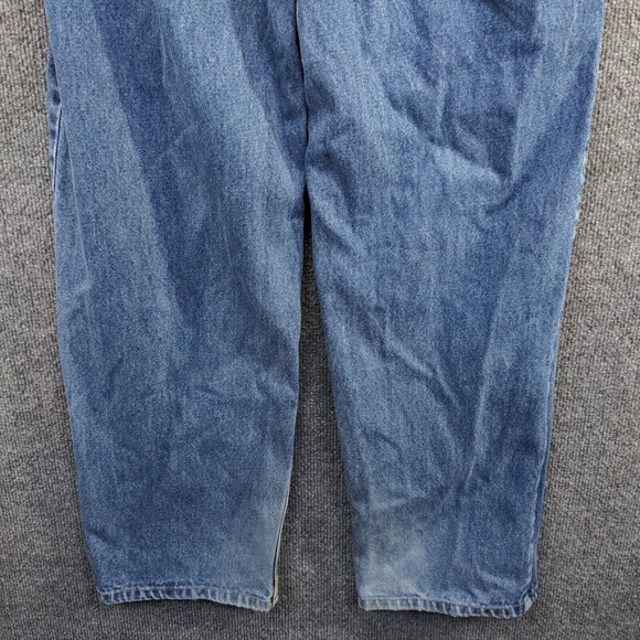 Eddie Domani Men's Straight Leg Jeans Blue 32x32 Stone Wash Denim 5-Pocket - Picture 9 of 13